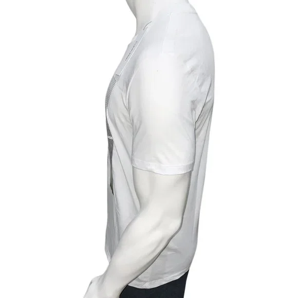 NWT CALVIN KLEIN AUTHENTIC MEN'S WHITE CREW NECK SHORT SLEEVE T-SHIRT SIZE XL - Picture 4 of 6